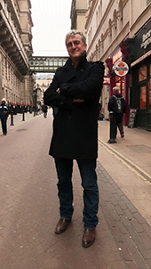 The Author - Stephen Leather in London